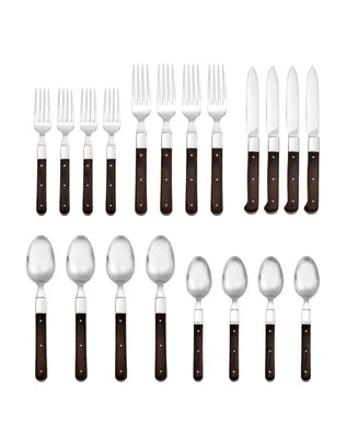 Hampton Forge Saint Michel 18/10 Stainless Steel 20 Piece Set, Service for 4