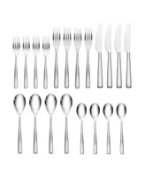 Hampton Forge Ella Satin Fade 20 Piece Set, Service for 4