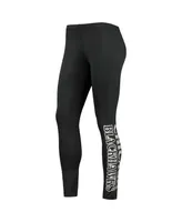 Women's G-iii Sports by Carl Banks Black Chicago Blackhawks Stadium Leggings