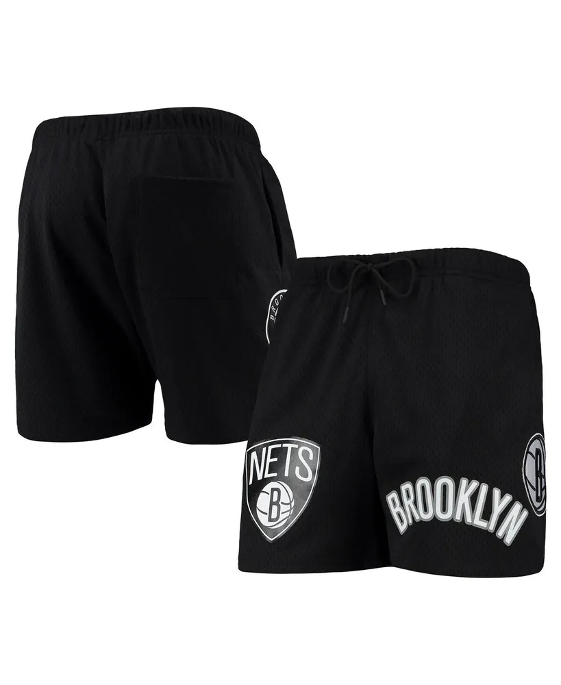 Men's Pro Standard Black Brooklyn Nets Mesh Capsule Shorts