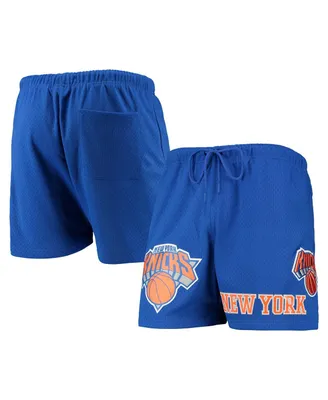 Men's Pro Standard Royal New York Knicks Mesh Capsule Shorts