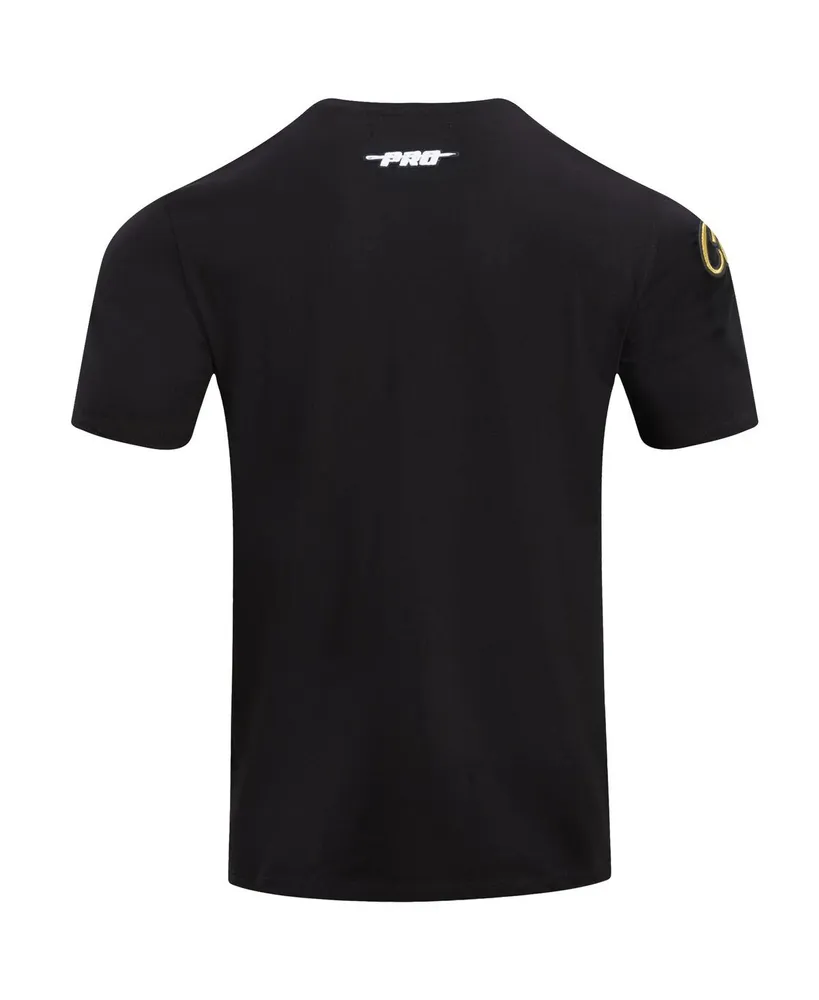 Men's Pro Standard Black Golden State Warriors 2022 Nba Finals Champions Double Knit Patch T-shirt