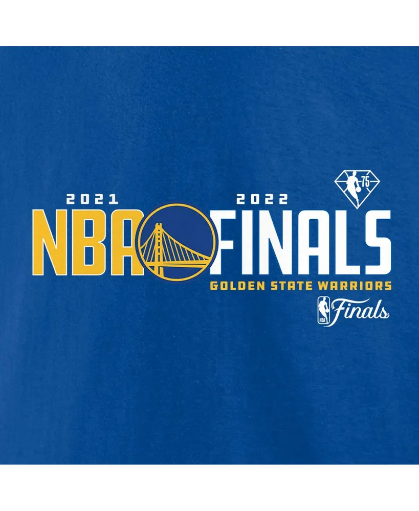 Men's Fanatics Royal Golden State Warriors 2022 Nba Finals See The Court T-shirt