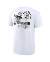 Men's Fanatics White Brooklyn Nets Street Collective T-shirt
