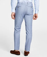 Calvin Klein Men's Skinny-Fit Wool-Blend Infinite Stretch Suit Pants