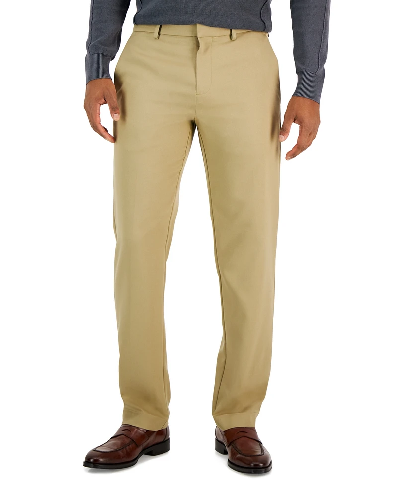 Perry Ellis Portfolio Men's Modern-Fit Twill Pants