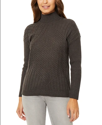 Jones New York Women's Directional Stitch Sweater