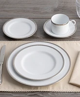 Noritake Whiteridge Platinum 5 Pc Place Setting