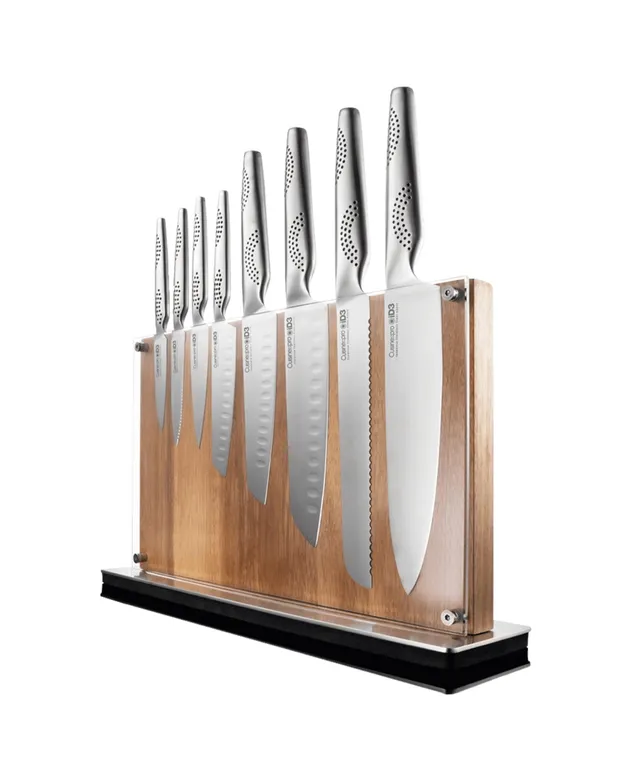 Cuisine::pro iD3 BLACK SAMURAI 7-Piece Stainless Steel Knife Set