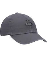 Men's '47 Charcoal Houston Rockets Team Clean Up Adjustable Hat