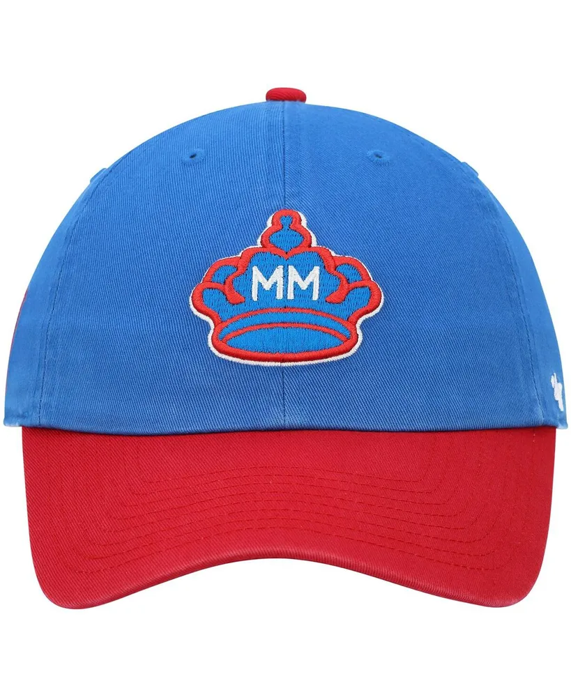 Men's '47 Brand Blue Miami Marlins City Connect Clean Up Adjustable Hat