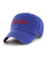 Men's '47 Royal Buffalo Bills Crosstown Clean Up Adjustable Hat