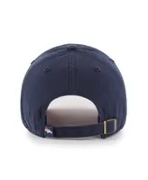 Men's '47 Navy Denver Broncos Crosstown Clean Up Adjustable Hat