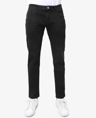 X-Ray Men's Stretch Twill Colored Pants