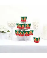 Big Dot of Happiness Gingerbread Christmas - Mini Favor Boxes Holiday Party Treat Candy Boxes - 12 Ct