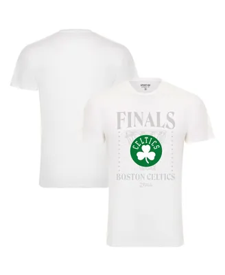 Men's Sportiqe White Boston Celtics 2022 Nba Finals Stacked Hoop Bingham T-shirt