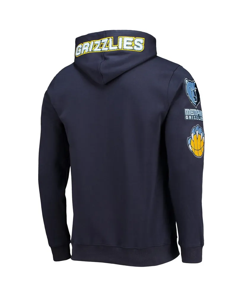 Men's Pro Standard Navy Memphis Grizzlies Logo Pullover Hoodie