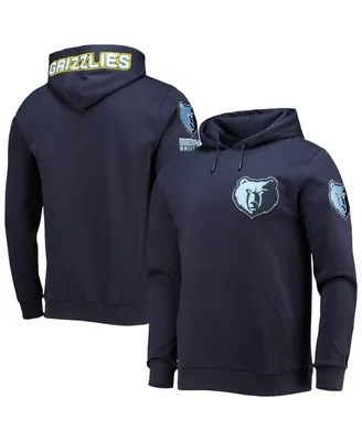 Men's Pro Standard Navy Memphis Grizzlies Logo Pullover Hoodie