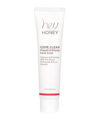 Hey Honey Come Clean Facial Scrub with Propolis Minerals, 70 ml