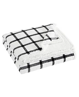 Eddie Bauer Plaid Ultra Soft Plush Fleece Blanket