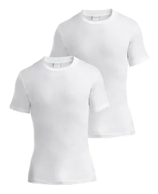 Stanfield's Men's Supreme Cotton Blend Crew Neck Undershirts, Pack of 2