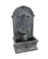 Sunnydaze Decor French-Inspired Reinforced Concrete Outdoor Water Fountain