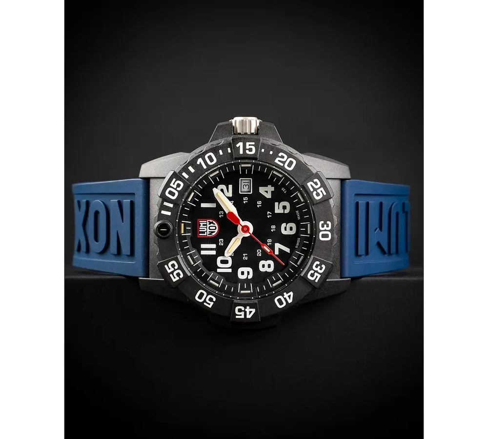 Luminox Interchangeable Blue Rubber Watch Strap
