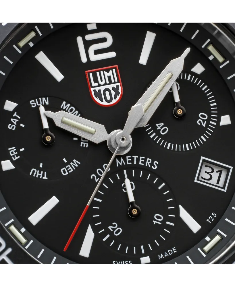 Luminox Men's Swiss Chronograph Pacific Diver Stainless Steel Bracelet Watch 44mm