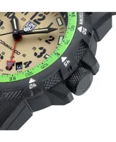 Luminox Men's Swiss Commando Raider Military Gmt Rubber Strap Watch 46mm