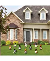 Big Dot of Happiness Halloween Gnomes - Lawn Decor - Outdoor Spooky Fall Party Yard Decor - 10 Pc