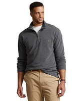 Polo Ralph Lauren Men's Big & Tall Estate-Rib Quarter-Zip Pullover