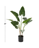 Traditional Anthurium Artificial Plant, 28"