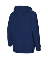 Youth Boys Colosseum Navy Midshipmen 2-Hit Team Pullover Hoodie