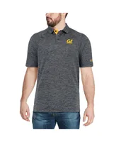 Men's Colosseum Navy Cal Bears Down Swing Polo Shirt