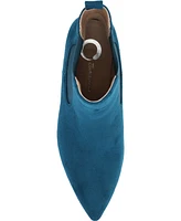 Journee Collection Women's Tenlee Pointed Toe Kitten Heel Dress Booties