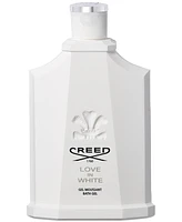 Creed Love In White Bath Gel, 6.8 oz.