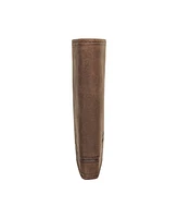 Lucky Brand Men's Grooved Leather Trifold Wallet