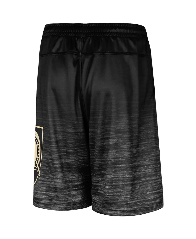 Men's Colosseum Black Army Black Knights Broski Shorts