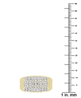 Men's Diamond Cluster Ring (1 ct. t.w.) in 10k Gold