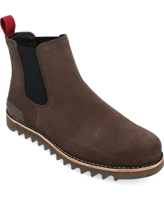 Territory Men's Yellowstone Tru Comfort Foam Pull-On Water Resistant Chelsea Boots