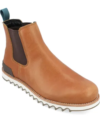 Territory Men's Yellowstone Tru Comfort Foam Pull-On Water Resistant Chelsea Boots