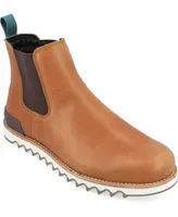 Territory Men's Yellowstone Tru Comfort Foam Pull-On Water Resistant Chelsea Boots