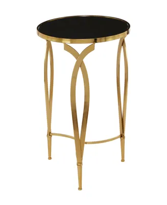 Rosemary Lane Metal Accent Table with Top, 20" x 20" x 27"