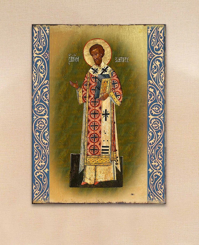 Designocracy Saint Chrysostom Icon 16" x 12"