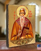 Designocracy Saint Charalambous Icon 8" x 6"