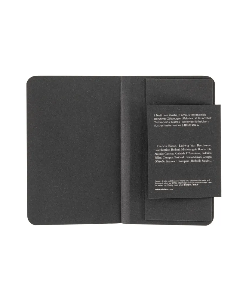 Fabriano Ecoqua Plus Fabric Bound Dotted Notebook