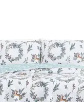 Southshore Fine Linens Happy Holidays Reversible 6 Piece Comforter Set