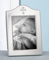 Reed & Barton Abbey Cross Photo Frame, 5" x 7" - Silver