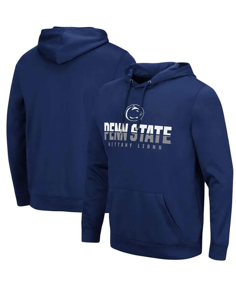 Men's Colosseum Navy Penn State Nittany Lions Lantern Pullover Hoodie