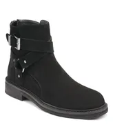 Karl Lagerfeld Men's Suede Harness Tire Tread Sole Boot